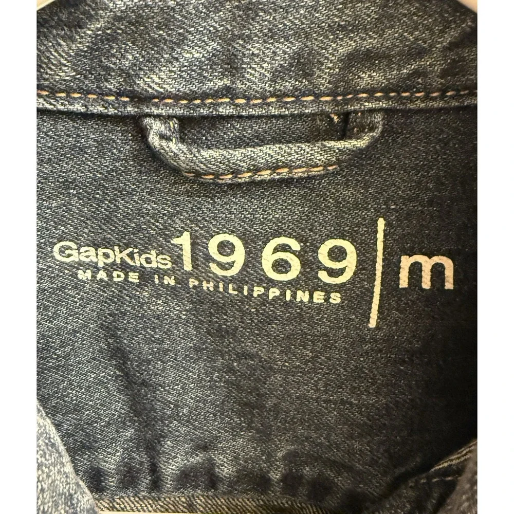 GAP Kids 1969 Blue Denim Jacket Medium NWT‎